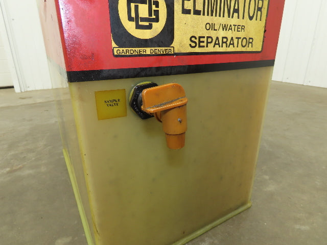 Gardner Denver Eliminator Oil Water Separator Air Compressor Condensate 30 Gal