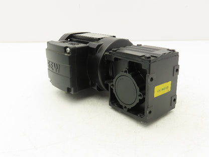 Sew Eurodrive W20DR63L4 Gearmotor 16.5:1 Reducer 1600/97rpm 0.25kw 480V 3PH 19Nm