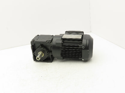 Sew Eurodrive W20DR63L4 Gearmotor 16.5:1 Reducer 1600/97rpm 0.25kw 480V 3PH 19Nm