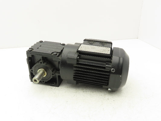 Sew Eurodrive W20DR63L4 Gearmotor 16.5:1 Reducer 1600/97rpm 0.25kw 480V 3PH 19Nm