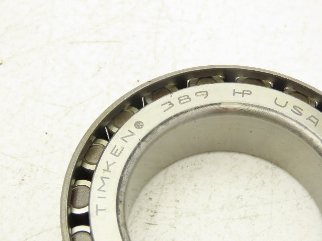 Timken 389 Tapered Roller Bearing Cone 55.575 mm Bore x 22.60 mm Width