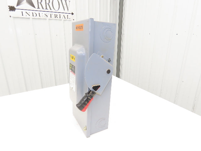 Square D H363 Safety Disconnect Switch 600V 100A 3 Pole Fused Series F05