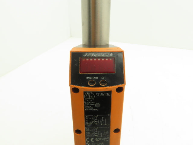 Ifm SD8000 Compressed Air Flow/Consumption/Temperature Meter 18-30V 4-Pin M12