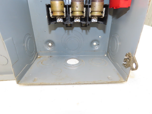 Square D H362 Heavy Duty Fused Safety Disconnect Switch 60A 600VAC Series F1