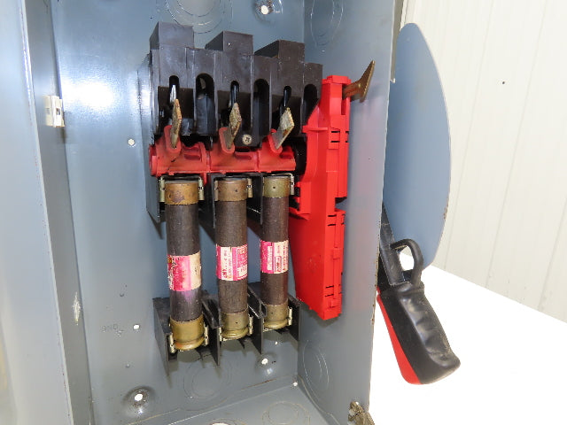 Square D H362 Heavy Duty Fused Safety Disconnect Switch 60A 600VAC Series F1