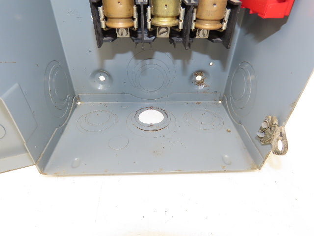Square D H362 Heavy Duty Fused Safety Disconnect Switch 60A 600VAC Ser F1