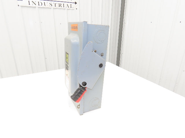 Square D H362 Heavy Duty Fused Safety Disconnect Switch 60A 600VAC Ser F1