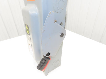 Square D H362 Heavy Duty Fused Safety Disconnect Switch 60A 600VAC Ser F1