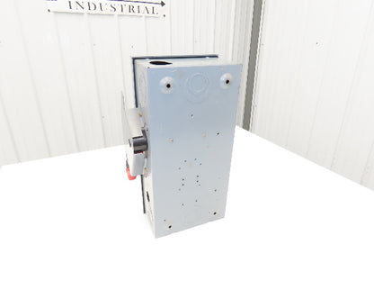 Square D HU362 Safety Disconnect Switch 60A 600VAC 3 Pole Non Fused Ser F1