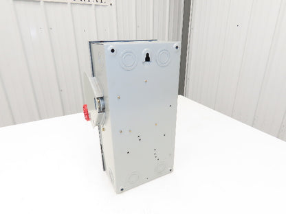 Eaton DH362UGK Safety Disconnect Switch 60A 600V Non-Fusible 3 Pole Enclosure