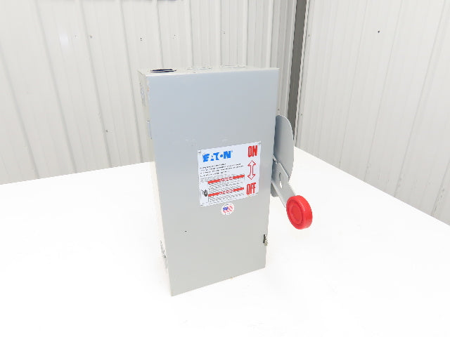 Eaton DH362UGK Safety Disconnect Switch 60A 600V Non-Fusible 3 Pole Enclosure