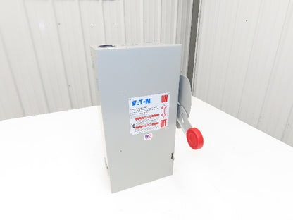 Eaton DH362UGK Safety Disconnect Switch 60A 600V Non-Fusible 3 Pole Enclosure