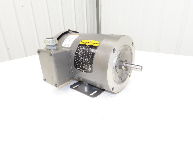 Baldor CM3554 AC Motor 1.5Hp 1740 RPM 208-230/460V 3PH 56C 35A12W206