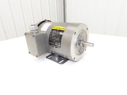 Baldor CM3554 AC Motor 1.5Hp 1740 RPM 208-230/460V 3PH 56C 35A12W206