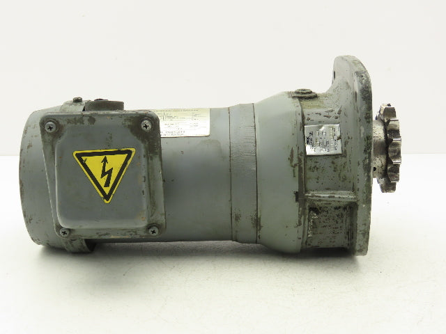 Toshiba SKK AVTB 75L Gearmotor .4kw 23rpm 220V 3PH 75:1 Reducer IEC 71M