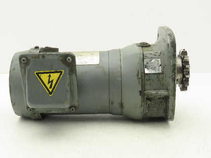 Toshiba SKK AVTB 75L Gearmotor .4kw 23rpm 220V 3PH 75:1 Reducer IEC 71M