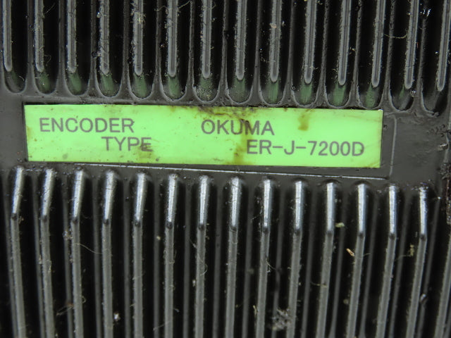 Okuma BL-MC95J-20T AC Servo Motor 2kw 2000 RPM 133V 3PH Encoder ER-J-7200D