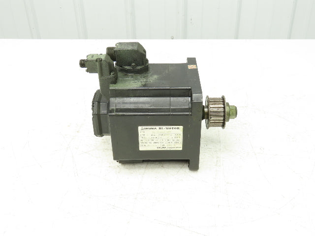 Okuma BL-MC100J-20T AC Servo Motor 2kw 2000 RPM 133V 3PH Encoder ER-J-7200D
