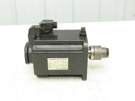 Okuma BL-MC100J-20SB AC Servo Motor 2kw 2000 RPM 133V 3PH Encoder ER-J-7200D