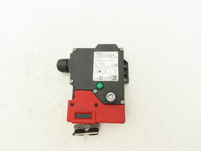 Idec HS1L-DQ4 Solenoid Interlock Door Safety Switch 24VDC