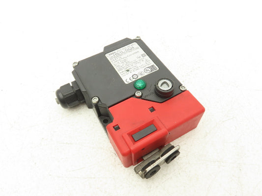 Idec HS1L-DQ4 Solenoid Interlock Door Safety Switch 24VDC