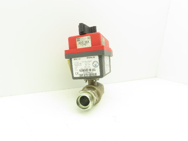 Bee AKE 964 Model L10 1" NPT Automatic Ball Valve 24V AC/DC 8.8 Ft-Lb Torque