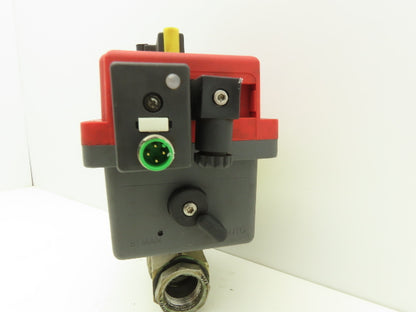 Bee AKE 964 Model L10 1" NPT Automatic Ball Valve 24V AC/DC 8.8 Ft-Lb Torque