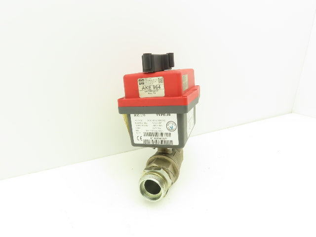 Bee AKE 964 Model L10 1" NPT Automatic Ball Valve 24V AC/DC 8.8 Ft-Lb Torque
