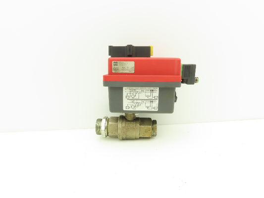 Bee AKE 964 Model L10 1" NPT Automatic Ball Valve 24V AC/DC 8.8 Ft-Lb Torque