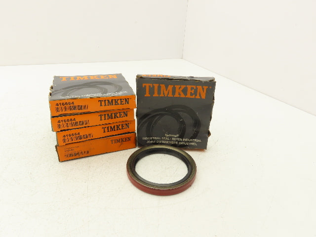 Timken 416664 Nitrile Oil Seal 2.750" Shaft Dia 3.505" OD .375 Width Lot of 5