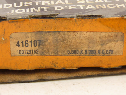 Timken 416107 Nitrile Oil Seal-Solid 5.50" Shaft Dia 6.758" OD .575 Width