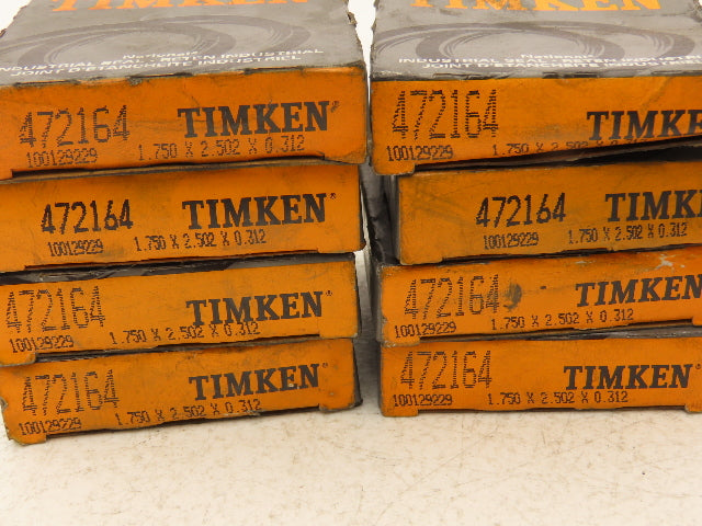 Timken 472164 Nitrile Oil Seal 1.750" Shaft Dia 2.502" OD .312 Width Lot of 9