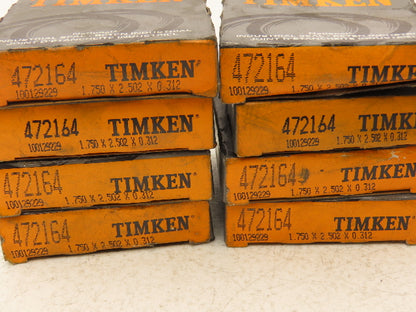 Timken 472164 Nitrile Oil Seal 1.750" Shaft Dia 2.502" OD .312 Width Lot of 9