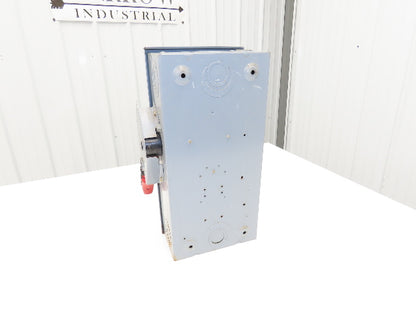 Square D HU362 Safety Disconnect Switch 60A 600VAC 3 Pole Non Fused Ser F05