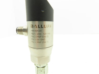 Balluff BSP000M Digital Pressure Sensor w/Display 100 Bar 18-36VDC 2x PNP NO/NC