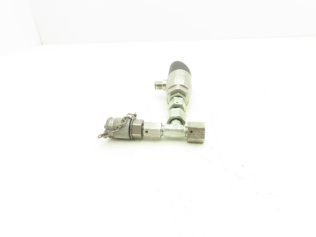 Balluff BSP000M Digital Pressure Sensor w/Display 100 Bar 18-36VDC 2x PNP NO/NC