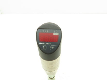 Balluff BSP000M Digital Pressure Sensor w/Display 100 Bar 18-36VDC 2x PNP NO/NC