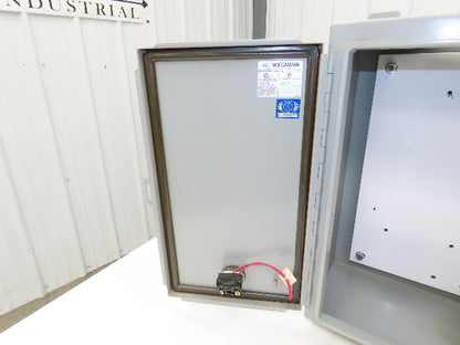 Wiegmann N12201208 Electrical Enclosure 20x12x8" Wall Mount Control Panel JIC