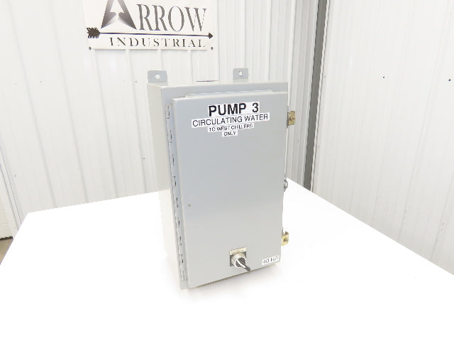 Wiegmann N12201208 Electrical Enclosure 20x12x8" Wall Mount Control Panel JIC