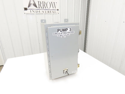 Wiegmann N12201208 Electrical Enclosure 20x12x8" Wall Mount Control Panel JIC