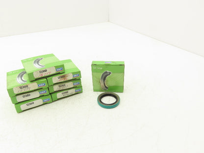 SKF 12360 Double Lip Oil Seal 1.25" Shaft Dia 1.75" OD .250" Width Lot of 8