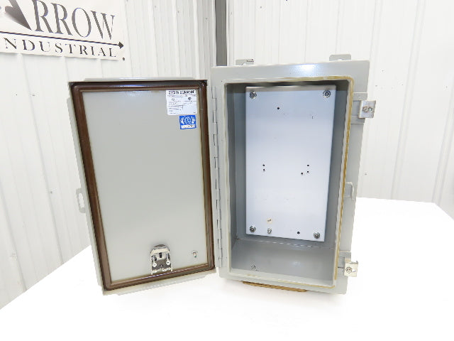 Wiegmann N12201208 Electrical Enclosure 20x12x8" Wall Mount Control Panel JIC