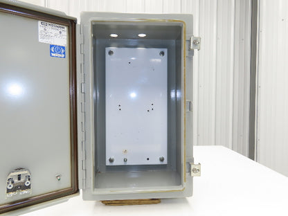 Wiegmann N12201208 Electrical Enclosure 20x12x8" Wall Mount Control Panel JIC