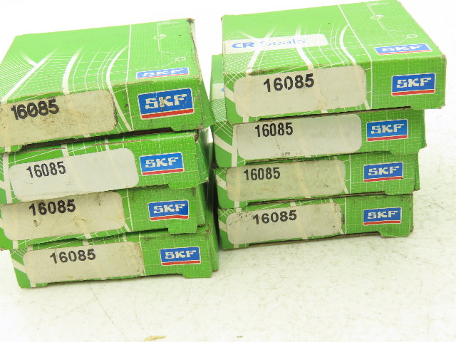SKF 16085 Double Lip Oil Seal 1.625" Shaft Dia 2.374" OD .313 Width Lot of 9