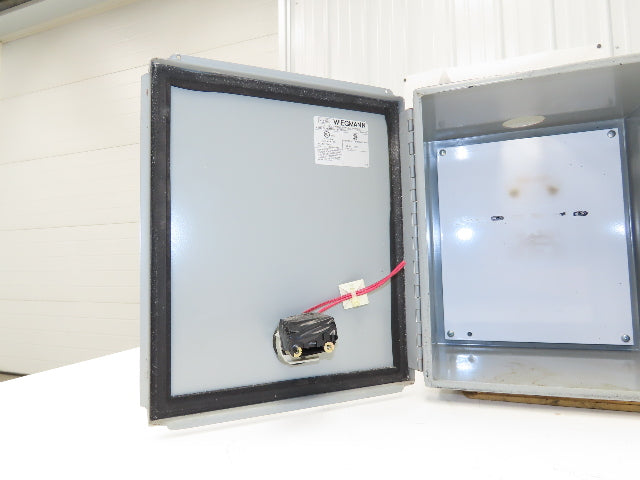 Wiegmann B121008CH Electrical Enclosure JIC Control Panel 12x10x8" Wall Mount