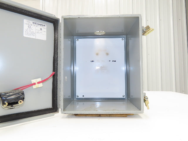 Wiegmann B121008CH Electrical Enclosure JIC Control Panel 12x10x8" Wall Mount