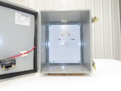 Wiegmann B121008CH Electrical Enclosure JIC Control Panel 12x10x8" Wall Mount