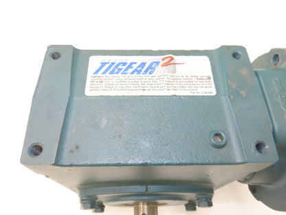 Dodge 26Q60L56 Tigear 2 Worm Gearbox 60:1 Reducer 29rpm 1.08Hp LH 56C