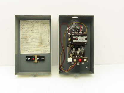 Cutler Hammer A10DGO Motor Starter Size 2 Bulletin A10 25Hp NEMA Enclosure