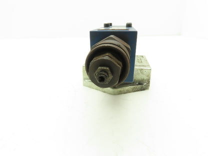 Rexroth DA 6 VA2A5X/100FSM Pilot Operated Pressure Cut-off Valve 350Bar 1/2" NPT